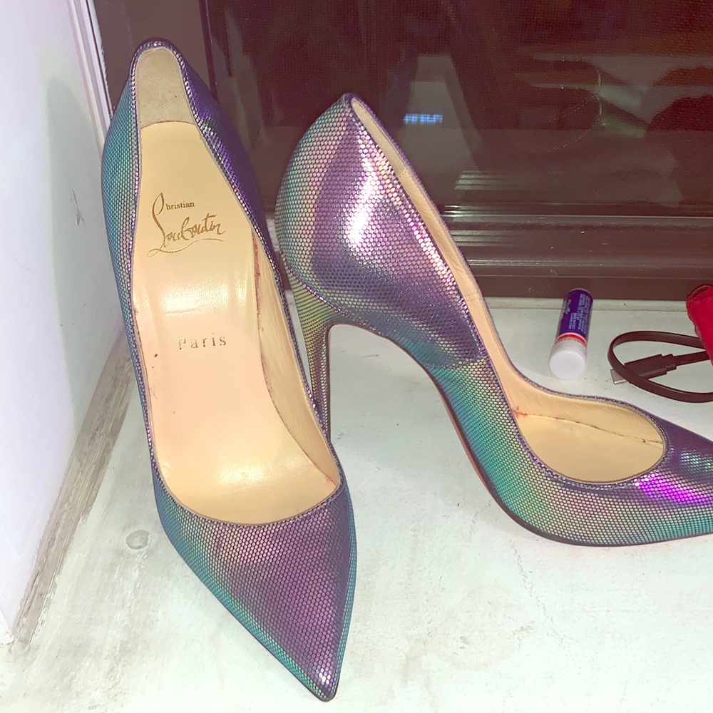 Christian louboutin rare scarabe heels